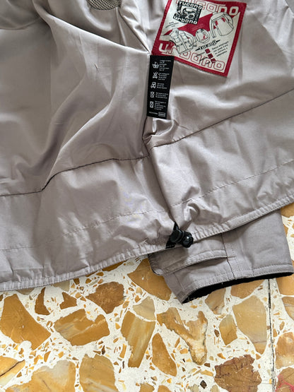 Giacca Uomo Tucano Urbano Taglia M Beige Casual Moto con Colletto Velluto
