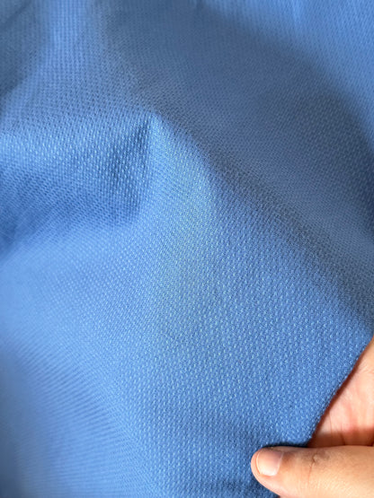 Calvin Klein Camicia Uomo Slim Fit Stretch Blu Manica Lunga